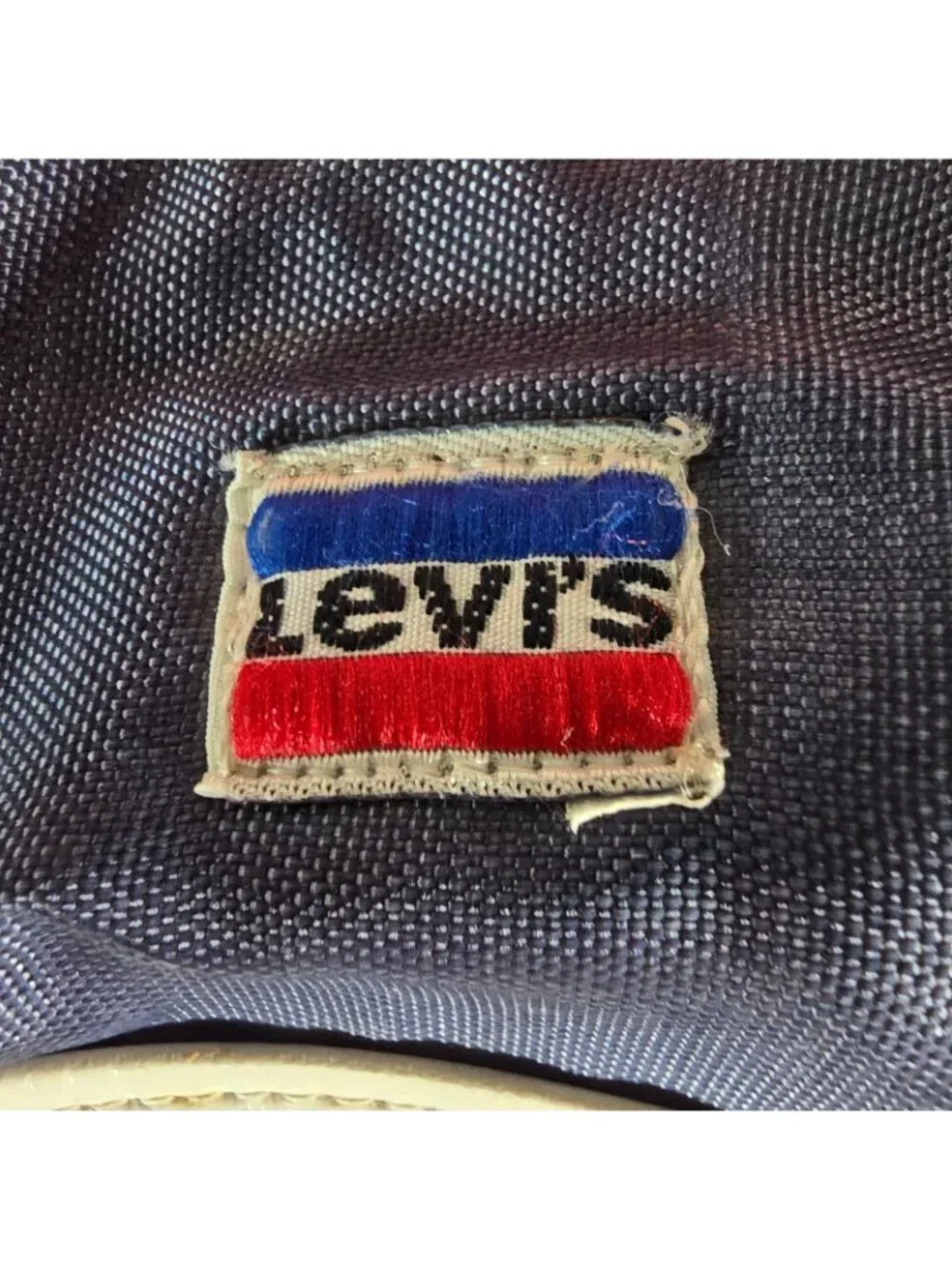Distressed Vintage 1980s Levi's USA Olympics 1984 Duffel Travel Bag (M/L)